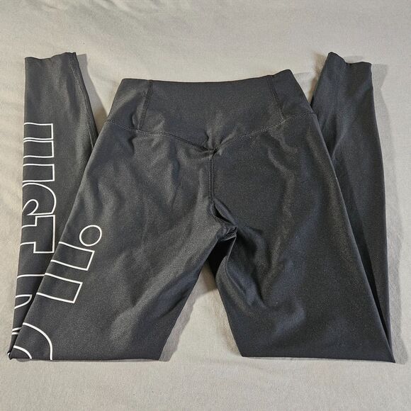 Nike Dri Fit Just Do It 2 PC Set Leggings & Cross Back Sport Bra Womens XS Gym - Picture 6 of 14